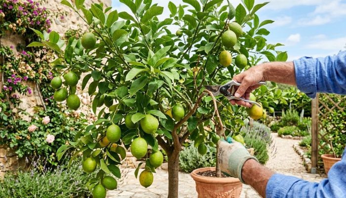 Como podar um limoeiro para conseguir mais frutos e um crescimento mais saudável