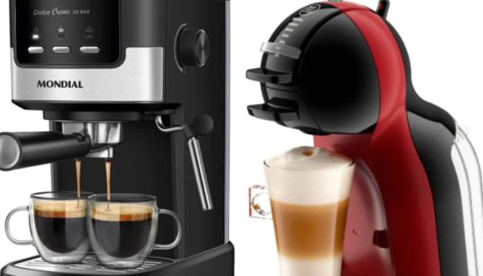Cafeteira por quase metade do preço por tempo limitado; confira as ofertas