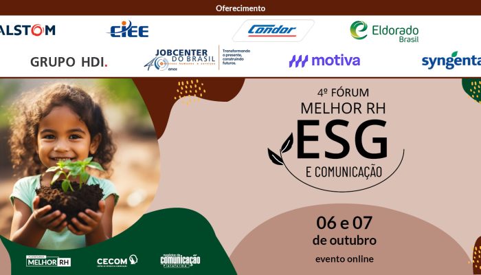 4º Fórum Melhor RH ESG e Comunicação