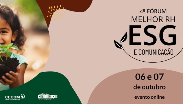 4º Fórum Melhor RH ESG e Comunicação