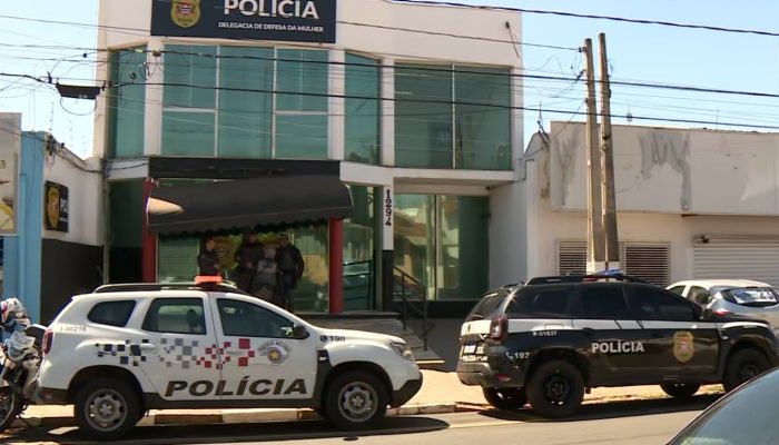 1 de 1Delegacia de Defesa da Mulher de Sumaré — Foto: Reprodução/EPTV