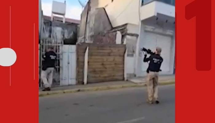 1 de 1Três homens são presos em operação de combate ao tráfico de drogas e homicídios na Bahia — Foto: Reprodução/TV Sudoeste