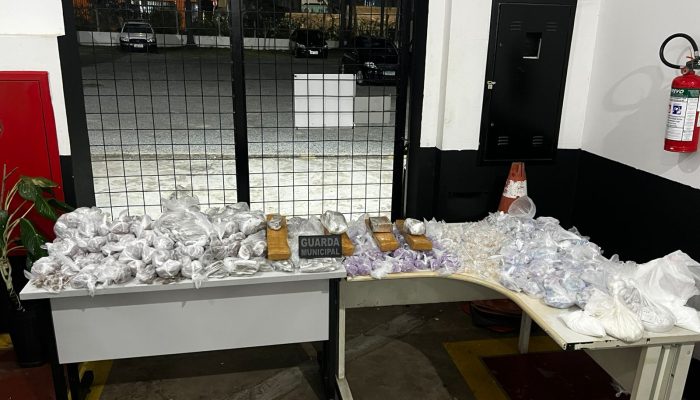 GM apreende 30 kg de drogas em casa no Jardim Santo Antônio
