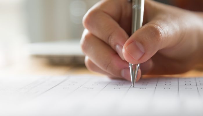 Concurso, prova escrita