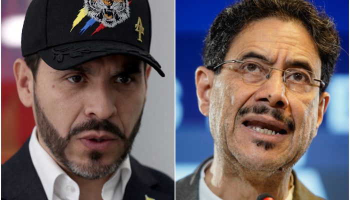 1 de 5Abelardo de la Espriella e Iván Cepeda — Foto: Reuters/Luisa Gonzalez; Reuters/Sergio Acero