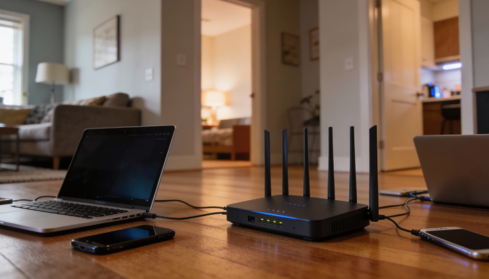 Eu troquei meu roteador velho e o Wi-Fi ficou dez vezes mais rápido