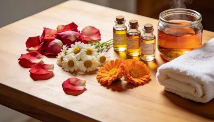Como preparar banhos energéticos para um spa em casa?