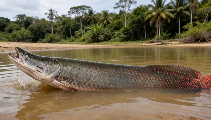 A evolução biológica que faz esse peixe da Amazônia sobreviver até fora da água