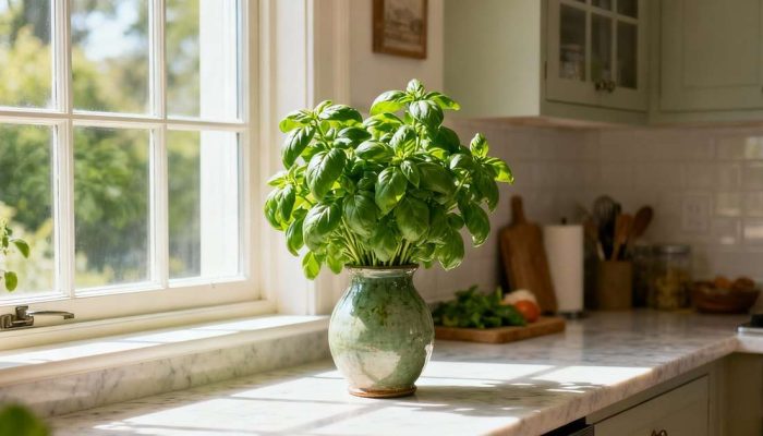 Onde colocar uma planta de manjericão para atrair prosperidade, segundo o Feng Shui