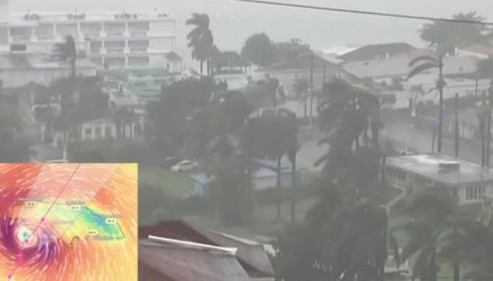 Furacão Melissa Imagem: Divulgação/NOAA