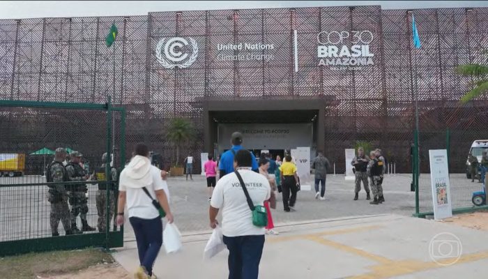 1 de 1Resultado da COP30 frustra cientistas, ambientalistas e representantes de diversos países — Foto: Jornal Nacional/ Reprodução