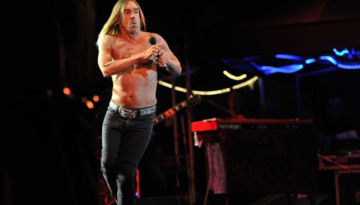 1 de 2O cantor Iggy Pop em foto de 2016 — Foto: Guillaume Souvant/AFP