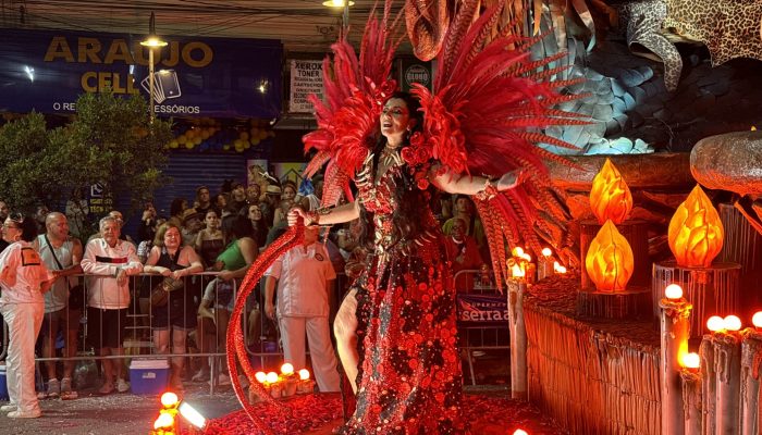 1 de 1Vilage no Samba: Grupo Especial Carnaval 2026 - Nova Friburgo — Foto: Isabella Chaboudt