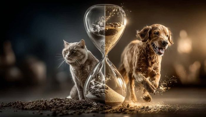 Gatos vivem mais que cães? Entenda a ciência da longevidade