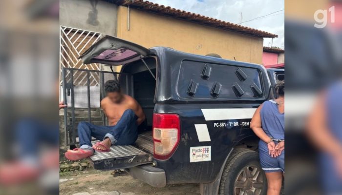 1 de 1Casal é preso suspeito de estupro de vulnerável contra criança em Santa Inês; mulher presa é mãe da vítima — Foto: Divulgação/PCMA