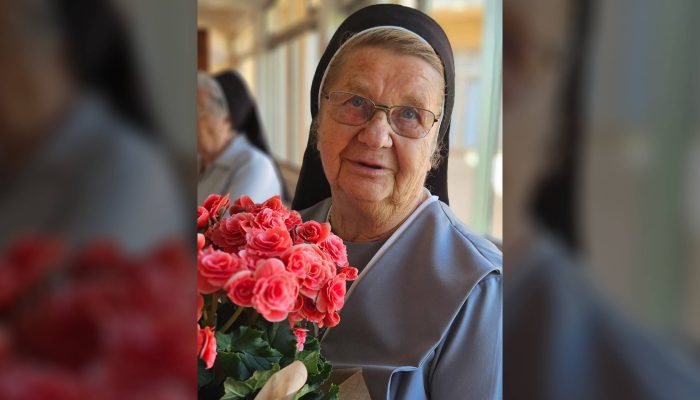 1 de 1Irmã Nadia Gavanski tinha 55 anos de dedicação à vida religiosa — Foto: Redes Sociais
