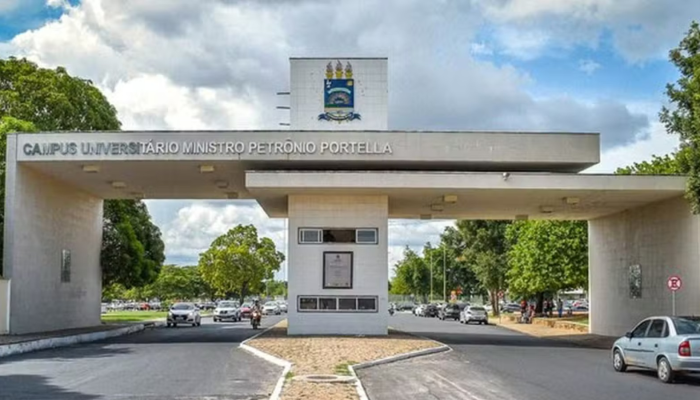1 de 1Universidade Federal do Piauí (UFPI) em Teresina — Foto: UFPI