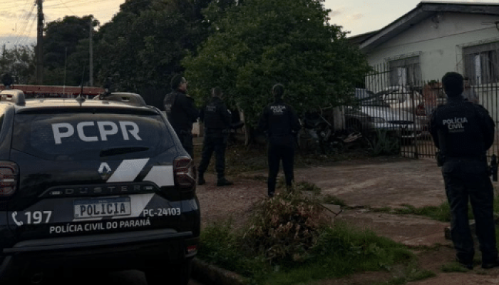 Homem investigado por estupro de suas próprias filhas foi preso preventivamente pela Policia Civil do Paraná, em Cascavel (PR)