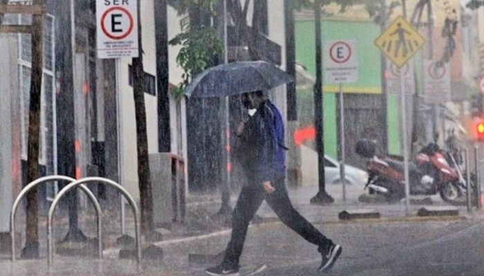 1 de 1Previsão de chuva para o Sul de Minas — Foto: GOV-MS/Reprodução