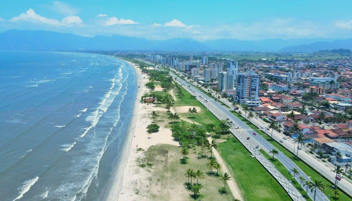 1 de 1Praia do Indaiá — Foto: Reprodução/Turismo Caraguatatuba