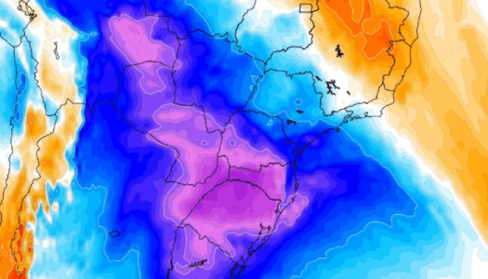 Previsão aponta para temperaturas abaixo de zero no Sul do Brasil