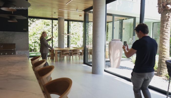 1 de 4Corretora mostra nas redes sociais casas de luxo — Foto: Reprodução/TV Globo