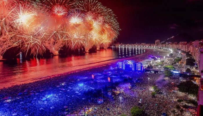 Rio ganha título de maior réveillon do mundo, segundo o Guinness book