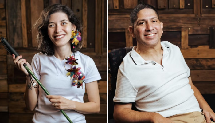 1 de 4Casal do interior de SP trabalha juntos em busca de trazer acessibilidade para a comunicação — Foto: Thais Sá