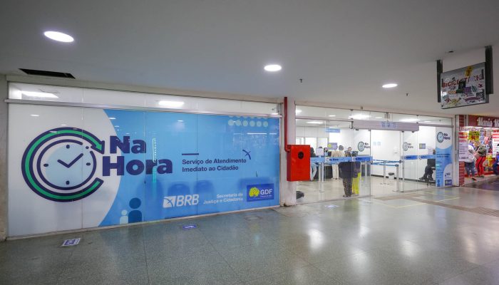 1 de 1Unidade do Na Hora no Distrito Federal — Foto: Tony Oliveira/Agência Brasília