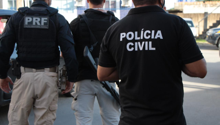 1 de 1Polícia Civil da Bahia e PRF — Foto: Ascom/PC-BA