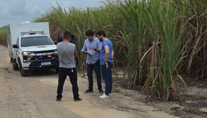 1 de 1Corpo do empresário foi encontrado em um matagal em Baía Formosa, no litoral do Rio Grande do Norte — Foto: Cedida