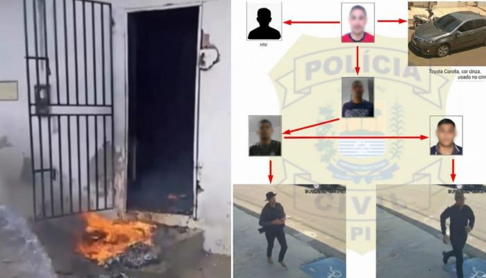 1 de 1Suspeito de integrar grupo de falsos policiais que incendiou casa é preso no Piauí — Foto: Divulgação/PCPI